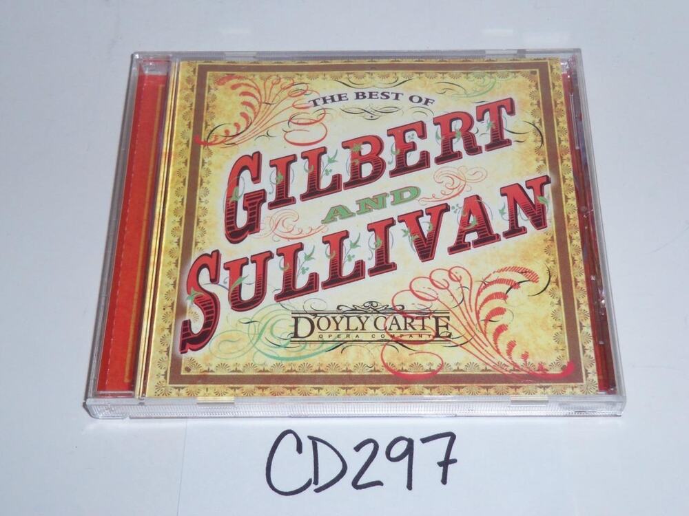 The Best Of Gilbert And Sullivan D'oyly Carte Opera CD -0318CD297